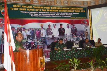 Kasdam Cenderawasih tekankan manfaat Koperasi Kartika untuk kesejahteraan anggota