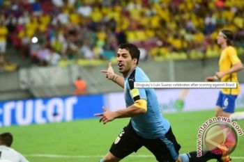 Suarez Berpeluang Dimainkan Saat Uruguay Lawan Paraguay