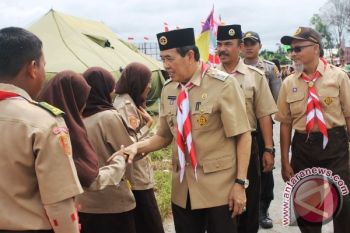 Kemah Besar Ajang Berbagi Ilmu Ribuan Pramuka 