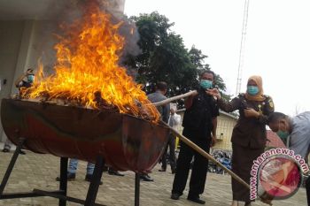 Pemusnahan narkoba
