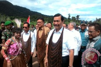 Menko Polhukam kunjungi Pos Satgas Pamtas RI-PNG