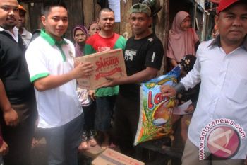 APPSI Kalteng Salurkan Bantuan Korban Kebakaran 