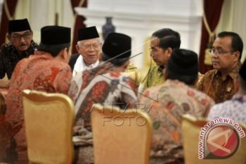 Presiden Terima Ketua PBNU Di Istana Merdeka