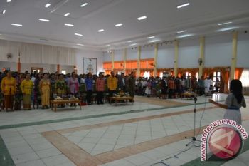 Ratusan Guru-siswa Ikuti Dharma Santhi Nyepi 
