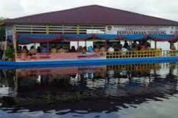 Indonesia Punya 7 Pustaka Terapung, Salah Satunya di Bengkalis