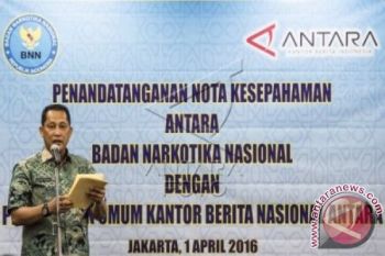 BNN dan LKBN Antara Kerja Sama Publikasi Bahaya Narkoba