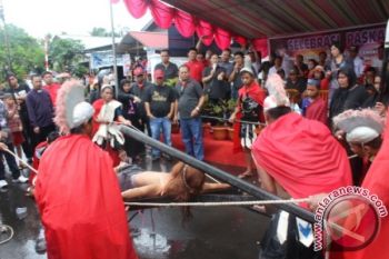 Selebrasi Paskah Minahasa Tenggara, simbol solidaritas umat beragama 