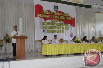 80 CPNS Pemkot Tomohon Ikuti Diklat Prajabatan