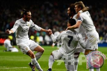 Real Madrid ke semifinal Liga Champions berkat hattrick Ronaldo