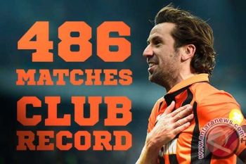 Srna Capai Rekor Penampilan 486 Kali Bersama Donetsk