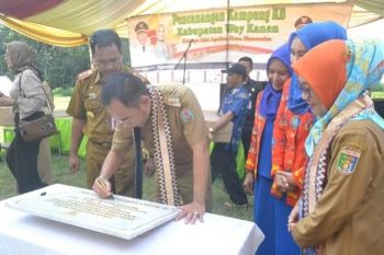 Bupati Waykanan Canangkan Kampung KB 