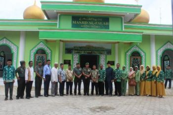 Dandim 1709/Yawa resmikan Masjid Al Falah Kepulauan Yapen