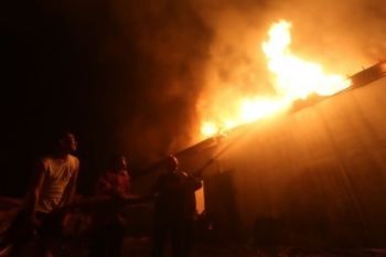 Pabrik Mebel Rakabu Sejahtera Milik Jokowi Terbakar