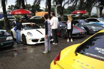25 Mobil Sport Mewah Ikuti Touring ke Tiga Kota