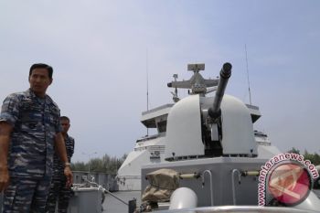 Kapal Canggih TNI AL di Perairan Aceh