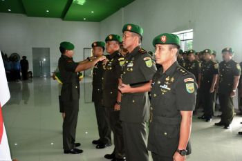 Dua Komandan Kodim di Lampung Sertijab 