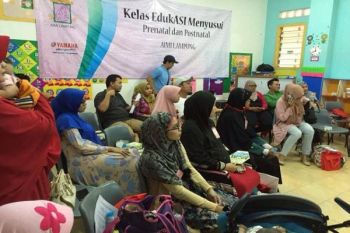 30 Pasang Ibu-bayi Ikuti Kegiatan Menyusui Serentak 