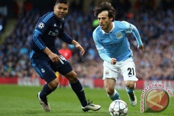 Manchester City tahan imbang Real Madrid 0-0 