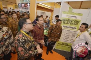 Presiden Dorong Bisnis Daring Bersaing Secara Global