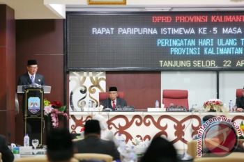 Rapat Paripurna Peringatan HUT Kaltara