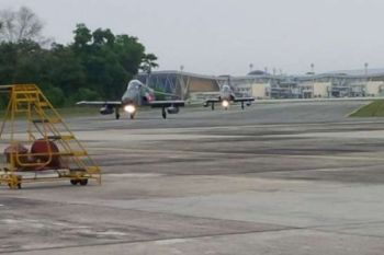 Sekarang Ada 7, Pesawat F16 Lanud Pekanbaru Bertambah jadi 24