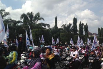Polisi Larang Aksi Buruh Masuk CFD Semarang