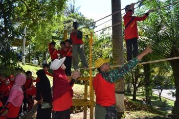 PAUD Islam Permata Hati gelar "outbound" di Kodam Cenderawasih