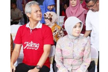 Istri Ganjar Janji Sumbangkan Gajinya 100 Persen