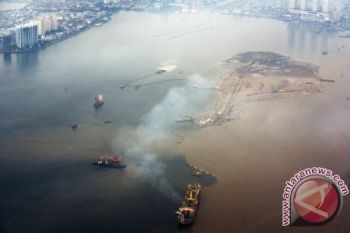 Tiga Menteri Tinjau Pulau Reklamasi Jakarta