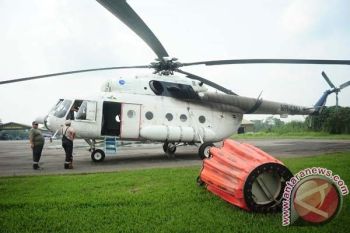 Heli Mulai Dikerahkan Bantu Padamkan Kebakaran Lahan di Riau