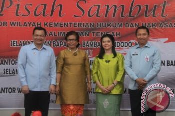 Pondang Tambunan Resmi Pimpin Kakanwil Kemenkumham Kalteng 