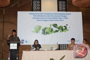 NTB Luncurkan Peta Ketahanan dan Kerentanan Pangan