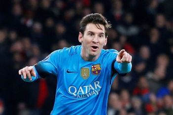 Messi samai rekor gol tendangan bebas milik Koeman di Barcelona