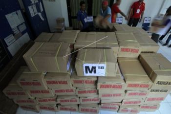 Dikawal Polda Jatim, Naskah UN SD Tiba di Temanggung