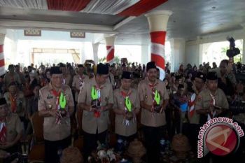Menag Buka Perkemahan Wirakarya PT Keagamaan XIII