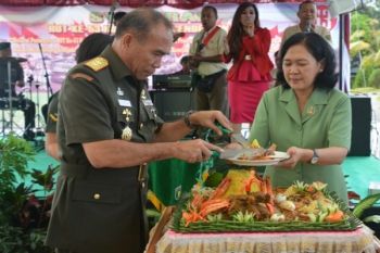 Nasi Tumpeng HUT Kodam XVII/Cenderawasih