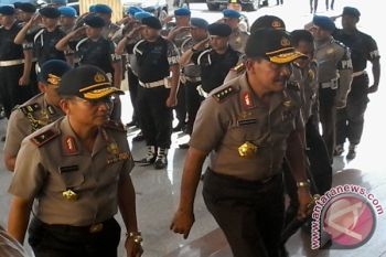 Kapolri: Kesiapsiagaan personel ditunjukkan kepada masyarakat 