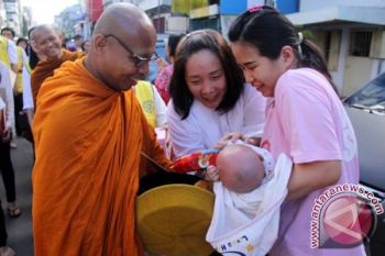 Perayaan hari Waisak di Makassar berjalan kondusif 
