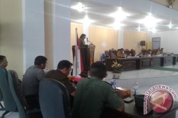 DPRD Minahasa Utara Paripurna LKPJ