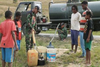 Masyarakat lima kampung Merauke kekurangan air bersih