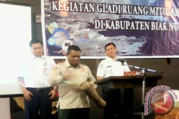 Warga Biak ikut lokakarya peringatan tsunami 