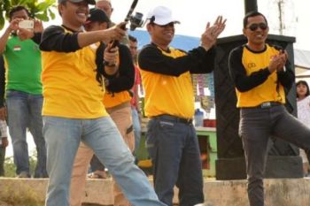 Wabup Bengkalis Lepas Ribuan Peserta Lomba Mancing Peringati HUT Bhayangkara