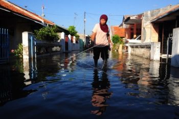 Bukan Logistik, Warga Pekalongan Minta Realisasi Penanganan Rob