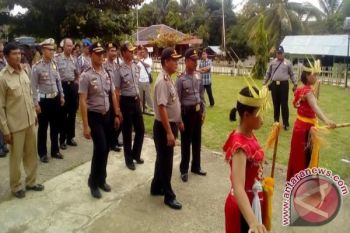 Kapolres Barito Utara Kunker Ke Polsek Pedalaman 