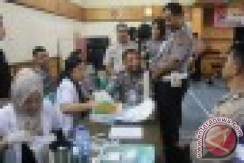 Personil Polres Sijunjung Antusias Ikuti Donor Darah