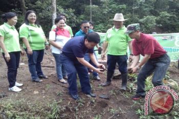 ASN Minahasa Tenggara Tanam 2.000 Pohon - (d)