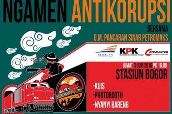 KPK gelar "Ngamen Bareng Antikorupsi" di Bogor