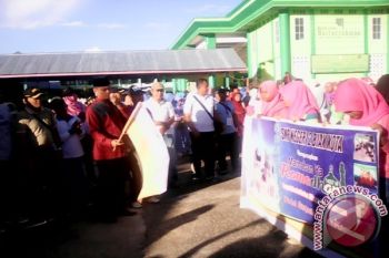 Ribuan pelajar Biak ikut pawai Ramadan 