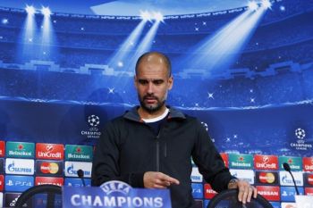 Guardiola kritik Aguero saat timnya tidak menguasai bola