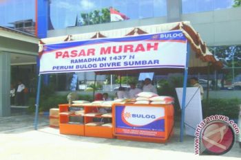 Bulog Sumbar Gelar Pasar Murah Ramadhan